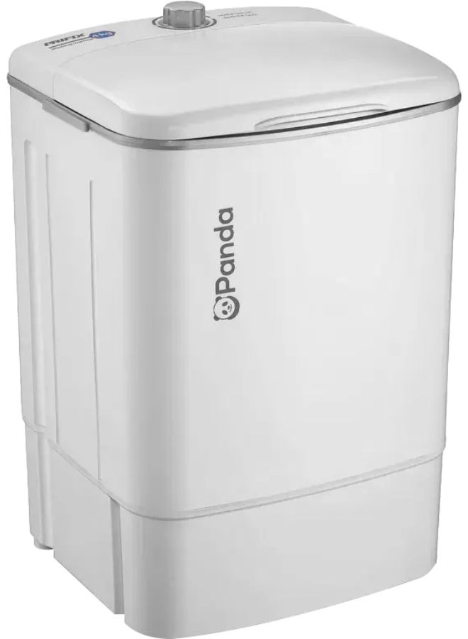 بريفيكس غسالة أطفال بريفيكس باندا حوض واحد 4 كيلو، أبيض، PWM104 - Image 1